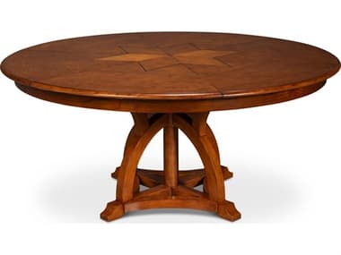 Sarreid Ltd Austin Jupe Dining Table Walnut SA54230OW