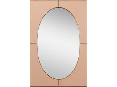 Sarreid Ltd Francis Mirror Shagreen Antique Mushroom SA542475