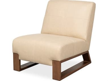 Sarreid Ltd Wylam Leather Chair Cappucino White SA54265