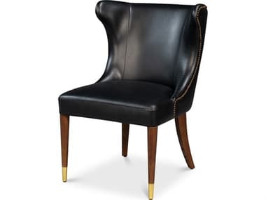 Sarreid Ltd Norwood Dining Chair Onyx Black SA54279