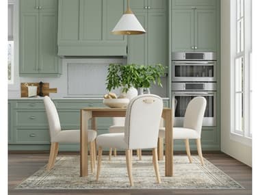 Sarreid Ltd Brighton Oak Wood Dining Room Set SABRIGHTONDINSET2