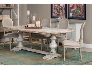 Sarreid Ltd Lionisio Oak Wood Dining Room Set SALIONISIODINSET