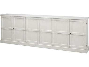 Sarreid Ltd Luciana 6 Dr Buffet 112" White Wood Dr SAR04514W