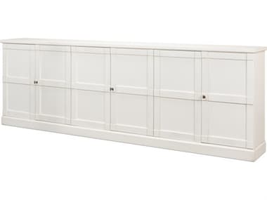 Sarreid Ltd Luciana 6 Wood Dr Buffet 112" Cortina White SAR04579W