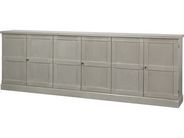 Sarreid Ltd Luciana 6 Dr Buffet 112" White Wood Dr SAR04582W