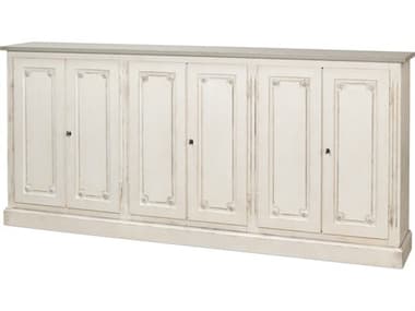 Sarreid Ltd Bellagio Sideboard 96" White Grey SAR06114T15