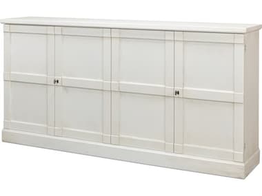 Sarreid Ltd Lionisio Buffet 75" Cortina White Wood Drs SAR07779W