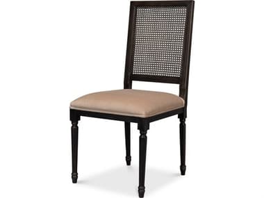 Sarreid Ltd Cane Back Side Chair Nero Toffee SAU09403F48