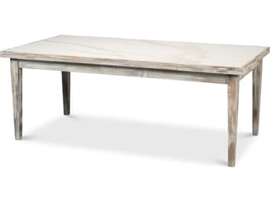 Sarreid Ltd Rectangular Extension Dining Table As Shown SAU149AS
