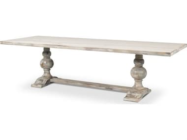 Sarreid Ltd Rectangular Dining Table, As Shown SAU188AS