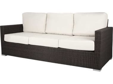 Source Outdoor Furniture Lucaya Wicker Sofa in Espresso SCCLSF2012103ESP