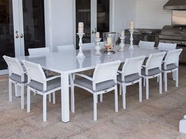 Source Outdoor Furniture Fusion Aluminum Dining Set SCFUSIONDINSET4