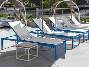 Source Outdoor Furniture Fusion Aluminum Sling Lounge Set SCFUSIONLNGSET13