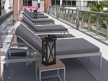 Source Outdoor Furniture Fusion Aluminum Sling Lounge Set SCFUSIONLNGSET20