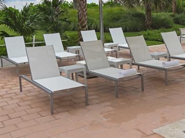 Source Outdoor Furniture Fusion Aluminum Sling Lounge Set SCFUSIONLNGSET4