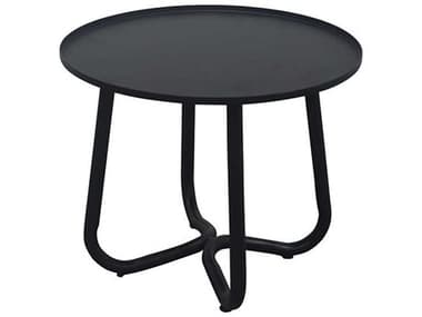 Source Outdoor Furniture Elephant Aluminum Small 19'' Round End Table SCSF1020323