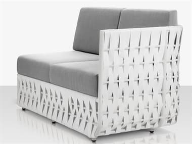Source Outdoor Furniture Scorpio Aluminum Cushion Right Arm Loveseat SCSF1026122