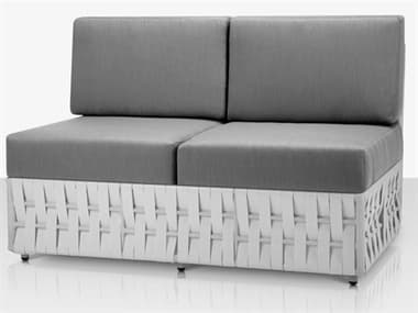 Source Outdoor Furniture Scorpio Aluminum Cushion Modular Loveseat SCSF1026132