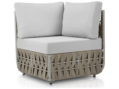 Source Outdoor Furniture Scorpio Aluminum Cushion Square Corner Lounge Chair SCSF1026151