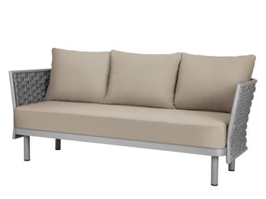 Source Outdoor Furniture Luxe Quick Ship Aluminum Cushion Sofa SCSF1028103QUICK