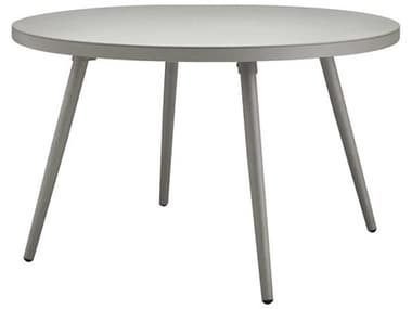 Source Outdoor Furniture Aria Quick Ship Aluminum 48'' Wide Round Dining Table SCSF2028325QUICK