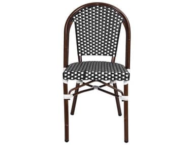 Source Outdoor Furniture Paris Aluminum Stackable Dining Side Chair SCSF2203162