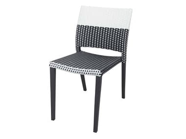 Source Outdoor Furniture Chloe Aluminum Wicker Stackable Dining Side Chair SCSF22071621