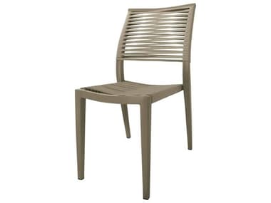 Source Outdoor Furniture Chloe Aluminum Rope Stackable Dining Side Chair SCSF22071622