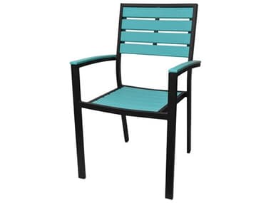 Source Outdoor Furniture Napa Easton Aluminum Dining Arm Chair SCSF2405163EA