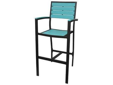 Source Outdoor Furniture Napa Easton Aluminum Bar Arm Chair SCSF2405173EA