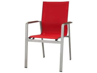 Source Outdoor Furniture Tide Aluminum Sling Dining Arm Chair SCSF3006163