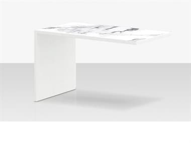 Source Outdoor Furniture MOD Aluminum 30''W x 18''D Rectangular C Side Table SCSF3015322