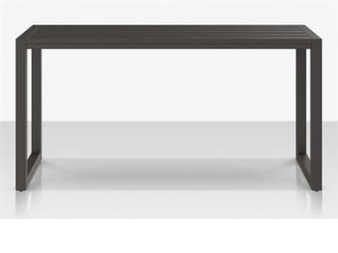 Source Outdoor Furniture Iconic Aluminum 60'W x 24''D Rectangular Console Table SCSF3217318