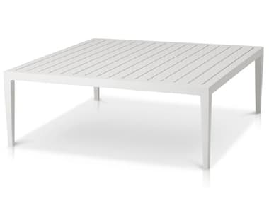 Source Outdoor Furniture Skye Aluminum 40'' Wide Square Coffee Table SCSF3303301