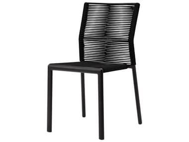 Source Outdoor Furniture Avalon Quick Ship Aluminum Rope Dining Side Chair SCSF3304162QUICK