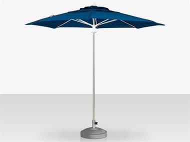 Source Outdoor Furniture 8' Round Double Vented Push Up Lift Umbrella SCSF5001622SF5001770
