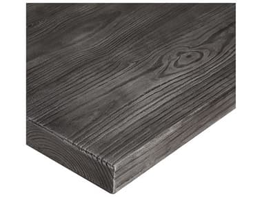 Source Outdoor Furniture Concreto Quick Ship Fiberglass Concrete 30''W x 24''D Rectangular Table Top SCSF6201441QUICK