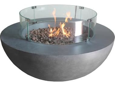 Source Outdoor Furniture Elements 28'' Wide Fire Pit Glass SCSF6202695GLASS