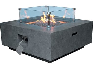 Source Outdoor Furniture Elements 21'' Wide Fire Pit Glass SCSF6202696GLASS