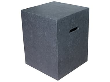 Source Outdoor Furniture Elements Concrete Gray Fire Pit Gas Tank Cover SCSF6202698TK2