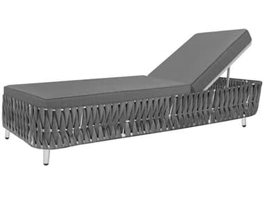 Source Outdoor Furniture Aria Aluminum Cushion Chaise Lounge SCSF2028104