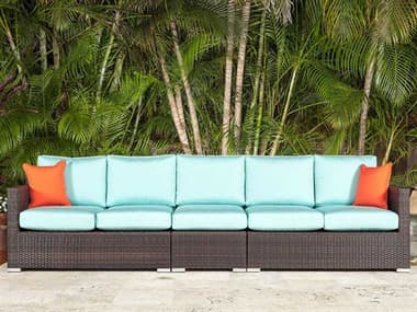 Source Outdoor Furniture Lucaya Wicker Cushion Lounge Set SCSO40053SET