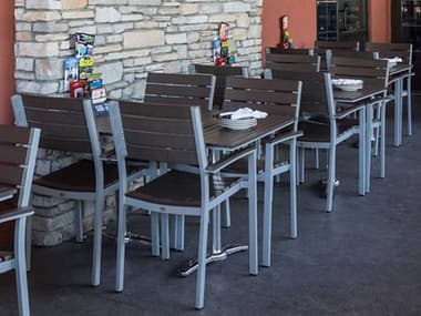 Source Outdoor Furniture Vienna Aluminum Dining Set SCVIENDINSET3