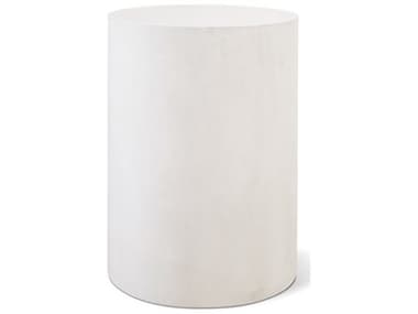 Seasonal Living Perpetual Ivory White  Ben 15'' Round Accent Table SEA501FT127P2W