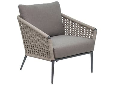 Seasonal Living Archipelago Dark Gray Aluminum Antilles Lounge Chair SEA620FT017P2DGT