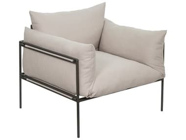Seasonal Living Archipelago Aluminum Carrion Wheat Hebrides Lounge Chair SEA620FT031P2JB