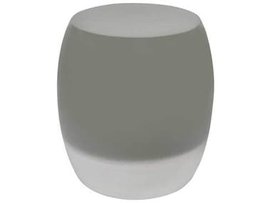 Seasonal Living Provenance Ceramic Sage Gloss/Mist Gloss Bud Stool / 17'' Round Accent Table SEAC3080352322