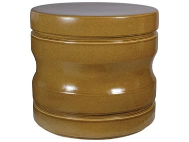Seasonal Living Provenance Signature 24'' Ceramic Round End Table SEAC3082300356