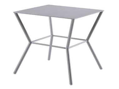 Sifas Basket Mat Grey 19'' Wide Aluminum Square End Table SFABASK28