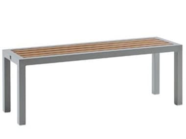 Sifas Kalife 39'' Wide Aluminum Rectangular End Table SFAKALI28